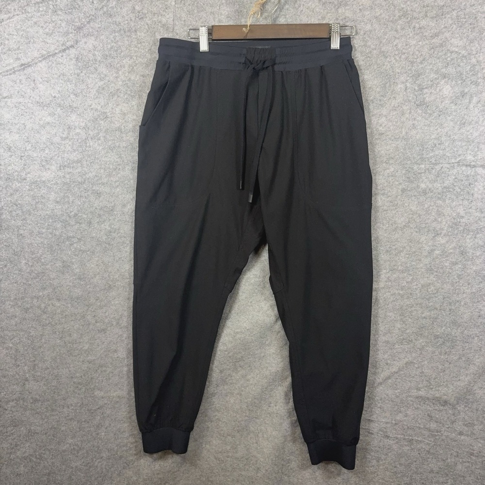 Under 510 Athletic Jogger Pants Men 32x25 Black Lightweight Stretch Pockets